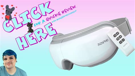 Renpho Eye Massager With Remote Youtube