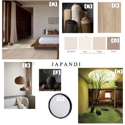 Japandi Moodboard Interior Design Mood Board By Celinamarisse
