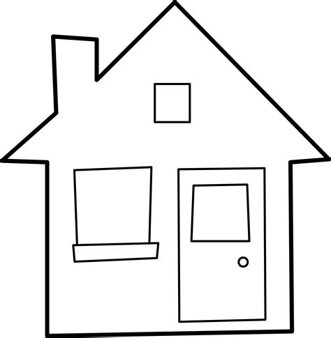 Free Home Outline Cliparts Download Free Home Outline Cliparts Png