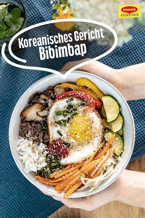 Bibimbap Koreanisches Reisgericht Rezept Einfache Gerichte