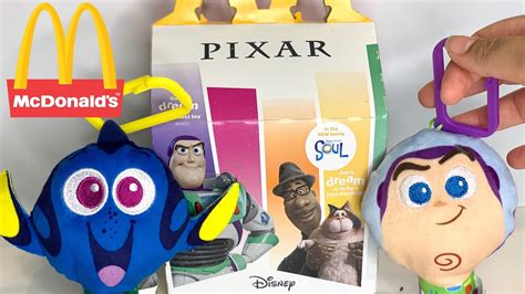 Disney Pixar Mcdonalds Happy Meal August 2020 Youtube