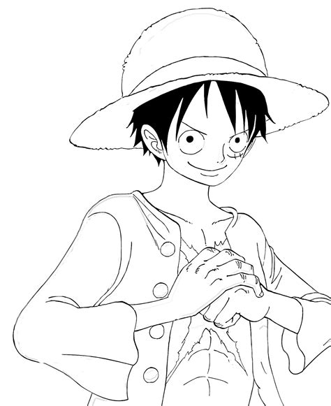 One Piece Coloring Pages Pdf Printable