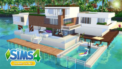 The Sims 4 Lets Build My Dream Beachfront Mansion Realtime Part 3