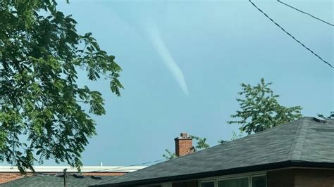 Funnel Cloud Spotted Above Hamilton Mountain As Heat Wave Persists