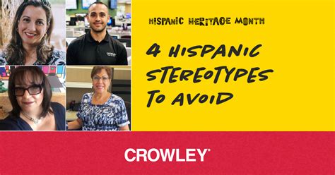 4 Hispanic Stereotypes To Avoid Crowley