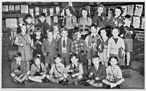Infants Class 1950s At Pulford School Cheshire By Anndixon Redbubble