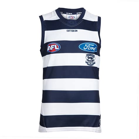 Meghan mcdonald of the cats leaves the field injured during the round 9 aflw match between the gold coast suns and the geelong cats at metricon stadium on march 27, 2021 in gold coast, australia. Buy 2020 Geelong Cats AFL Home Guernsey - Mens - Aussie Kit