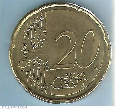 20 Euro Cent 2009 Euro 1999 2009 France Coin 14363