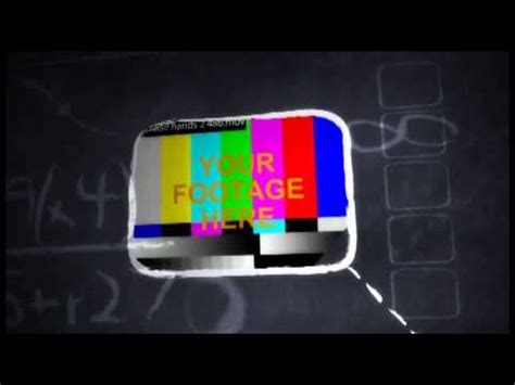 Start making awesome videos online! Chalkboard - Adobe After Effects free templates download ...