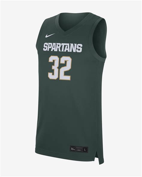 Per the team, the uniform draws from symbols of the region, with a circular read of motor city detroit, michigan across the chest that is reminiscent of vintage. Nike College Replica (Michigan State) Men's Basketball Jersey. Nike.com