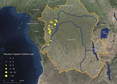 Map Of Africa Congo River Map