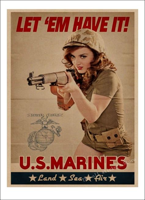 Amazon Com World War Ii Sexy Girl Wall Art Vintege Poster Bedroom Room