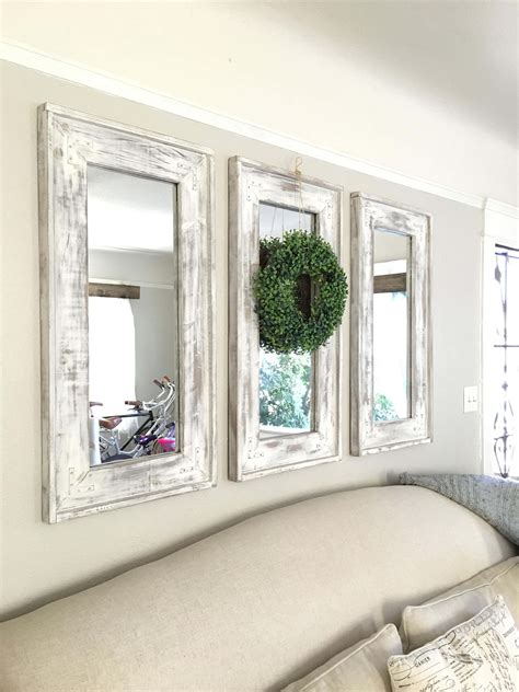 Farm style mirrors are popular if you own a country home and adding a farmhouse mirror will improve your wall decor immediately. 38 Best Farmhouse Kitchen Decor and Design Ideas for 2018