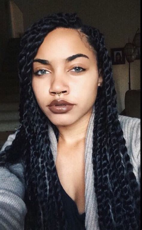 With some experience, you can create virtually any type of braids this twisting/braiding method reminds of the dreadlocks while looking softer and neater. 2018 Braided Hairstyle Ideas for Black Women - The Style ...