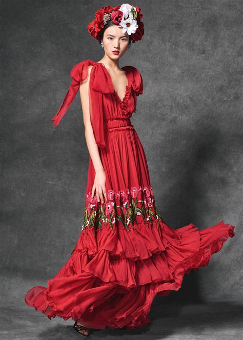Dolce And Gabbana Evening Dresses Fallwinter 201617 Collection Get Styled