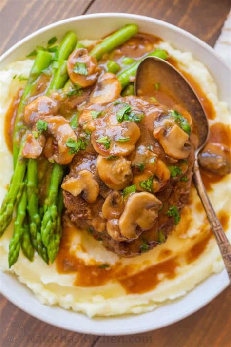 Salisbury steak is named after the physician who invented it; Salisbury Steak Recipe (Easy, 30-Min Meal)