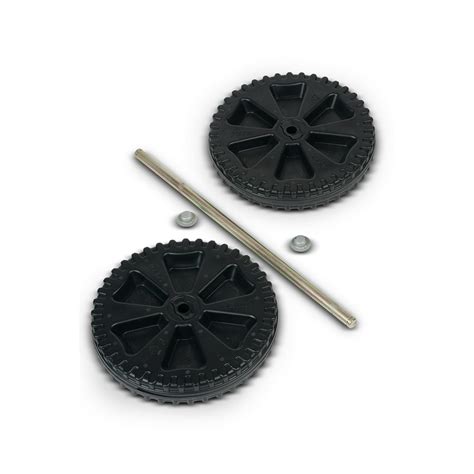 Toter Replacement Wheel Kit For 96 Gallon Two Wheel Trash Can Walmart