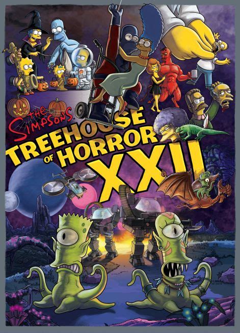 Treehouse Of Horror Xxii Simpsons Treehouse Of Horror The Simpsons Simpsons Halloween