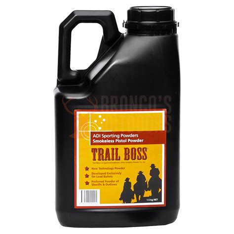 Hodgdon Trail Boss Powder 33lb 15kg Broncos Outdoors