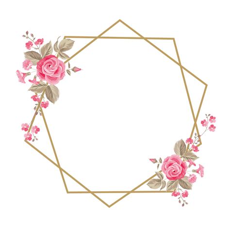 اطار ذهبي png الصور ناقل و psd الملفات تحميل مجاني على pngtree. #freetoedit#frame #rose #flower #pink #اطار #ورد #وردي # ...