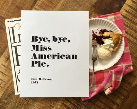 Bye Bye Miss American Pie Lyrics Link Pico