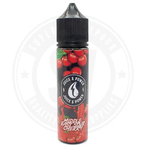 Middle East Sour Cherry E Liquid 50ml By Juice N Power Quality Vaping