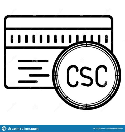 A credit card's cvv acts as another line of security against fraud. CSC Card Security Code Credit Card Icon Stock Illustration ...