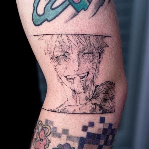Tattoo Artist Oozy South Korean Tattoo Artist Oozy Tattoo ARTWOONZ Anime Tattoos Naruto