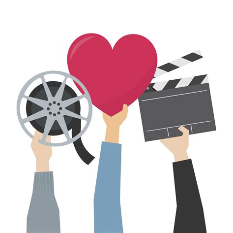 hands showing movie passion illustration download free vectors clipart graphics and vector art