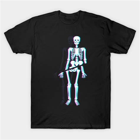 Spooky Skeleton Vaporwave Aesthetic Vaporwave T Shirt Teepublic