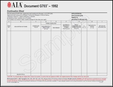 Why don't you consider image over? Aia Form G703 Free Download - Form : Resume Examples #EVKYl0N106
