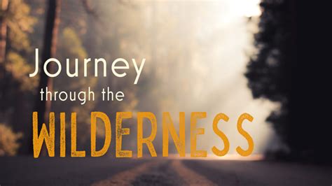 Message “journey Through The Wilderness Week 1” From Pastor Jay