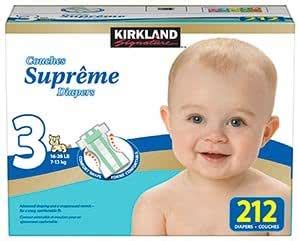 Kirkland Signature Supreme Diapers Size Quantity Amazon Ca Baby