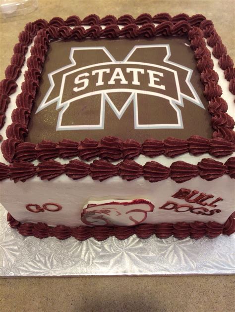 11 Sheet Cakes Mississippi State Photo Mississippi State Birthday