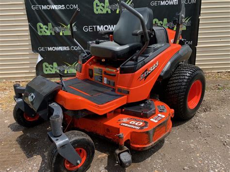 60in Kubota Zd323 Commercial Diesel Zero Turn Mower Only 144 A Month
