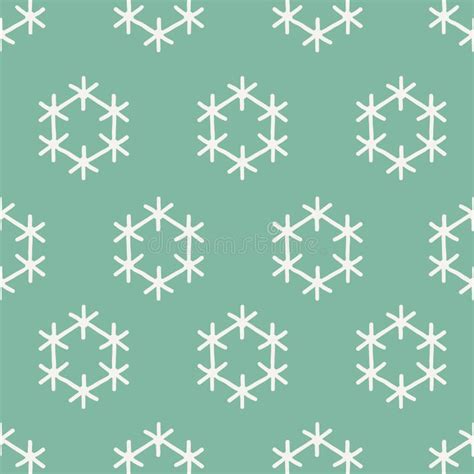 Seamless Snowflake Pattern Stock Vector Illustration Of Graphic 46381348