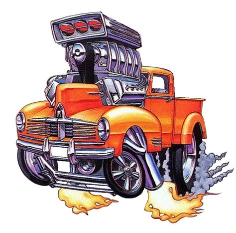 Rat rod clipart at getdrawings. Pin by R Motor on WONDERFUL ILLUSTRATIONS | Truck art ...