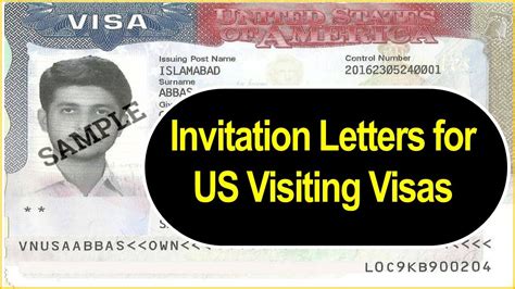 Invitation letter for visiting family ireland : Invitation Letters for USA Visiting Visas - YouTube