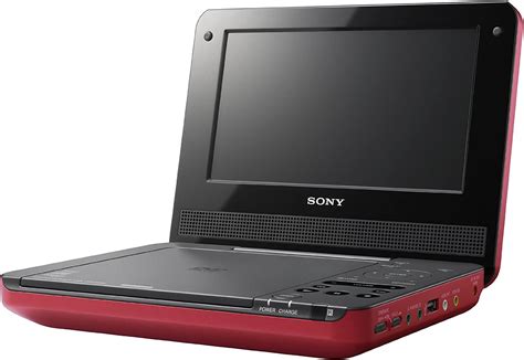 Sony Dvpfx730 7 Inch Portable Dvd Player Red Includes Disneys Bolt
