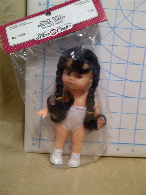 Cindy 6 34 Plastic Doll Body With Black Hair Shoes By Shebshop