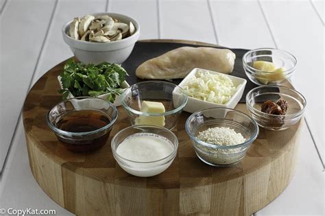 The popularity of chicken marsala dates back to the 19th century when it most likely originated with english families living in the sicily region cover the pan, and simmer for about 10 minutes, until the chicken is cooked through. Olive Garden Stuffed Chicken Marsala | CopyKat Recipes