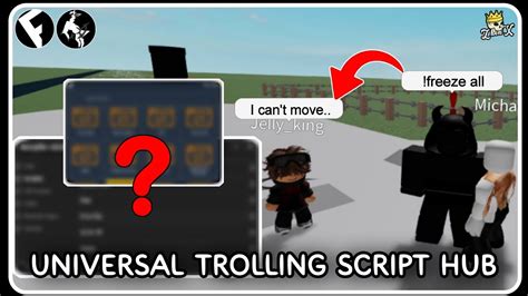 [ Fe ] Universal Trolling Script Hub Roblox Scripts Troll All Players Youtube