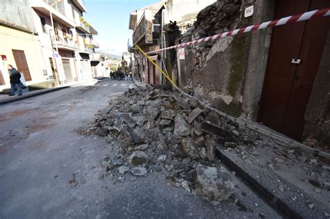 Etna Terremoto Catania Genio Militare A Supporto Delle Popolazioni Colpite