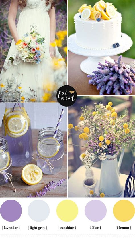 We provide fresh flowers from the farm to your doorstep. Lemon lavender wedding colors | Lavender wedding colors ...