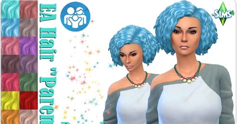 Sims 4 Ccs The Best Ea Hair Parenthood Recolors By Annett85