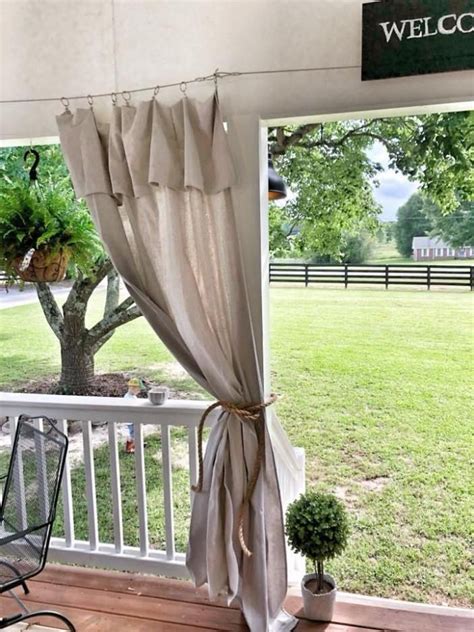 Creating The Perfect Outdoor Space With Patio Curtains Patio Designs