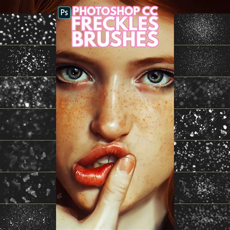 Artstation Freckles Brushes For Photoshop Brushes