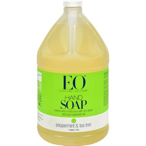 Eo Products Hand Soap Refill Peppermint 128 Oz French Lavender