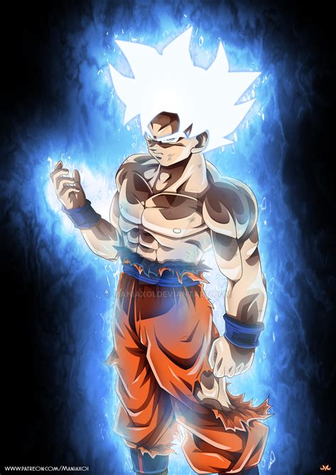 Goku Mastered Ultra Instinct 2 By Maniaxoi On Deviantart