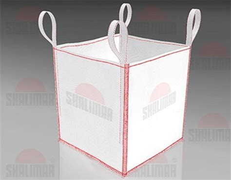 White Uv Stabilized 4 Panel Sewn Polypropylene Fib Jumbo Bags For